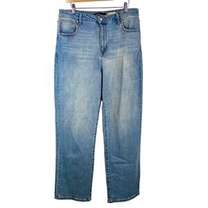 BCBGeneration Skater Straight High Rise Blue Denim Jeans Womens 13‎ 31